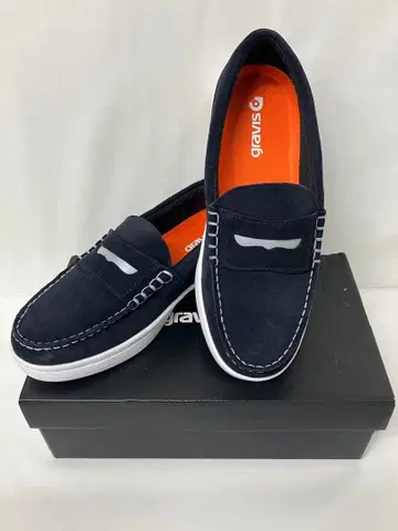 gravis 네이비 슬립온 슈즈