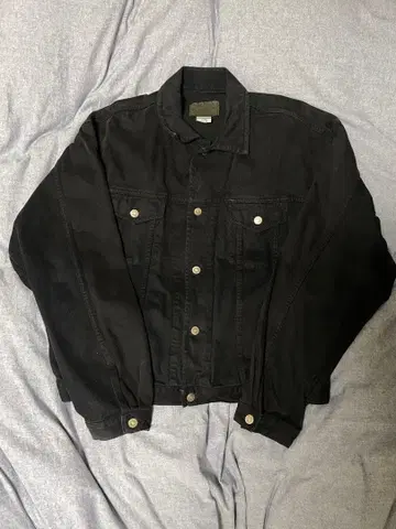 90s GAP 블랙 블랙 데님 G 데님 자켓
