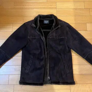 THRUXTON 다크 브라운 가죽 자켓 LL