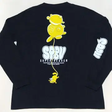 슈퍼 비버 롱 T셔츠 긴팔 SUPERBEAVER 벌룬 롱티