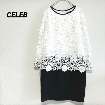 CELEB 셀럽 도킹 원피스 포멀 M