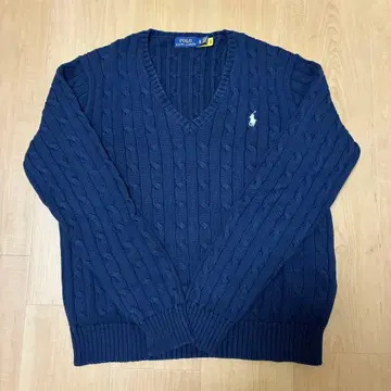 폴로 랄프로렌 케이블 코튼 니트