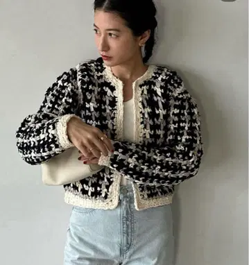 VINTAGE TAPE HAND KNIT CARDIGAN