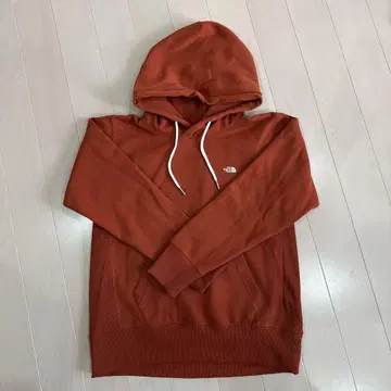 THE NORTH FACE 오렌지 후드 부착 후드티