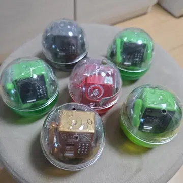 전화기형 캡슐 토이 6개 세트