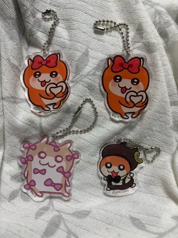 쿠소하무짱 아크릴 키링 lafary