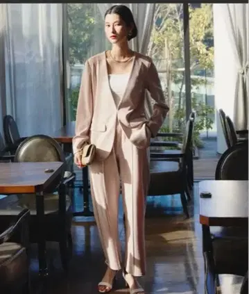 컷 조젯 셋업