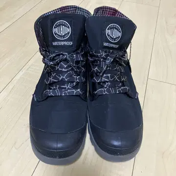 PALLADIUM 방수 블랙 레인부츠