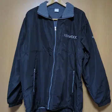 KENWOOD 풀 지퍼 자켓 블랙