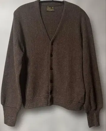 JCPenney 브라운 V넥 가디건 M 사이즈