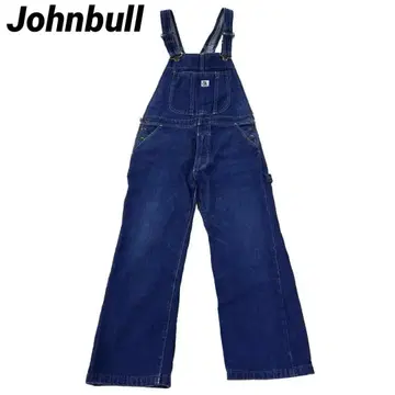 Johnbull 데님 오버롤 살로펫 여성용 M 상당