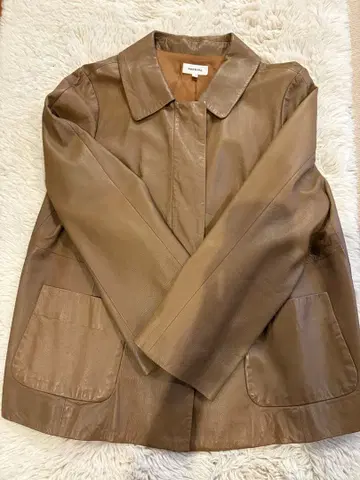 새상품급 en suite 양가죽 가죽 자켓