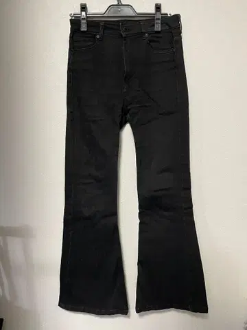 Bershka 블랙 플레어 데님