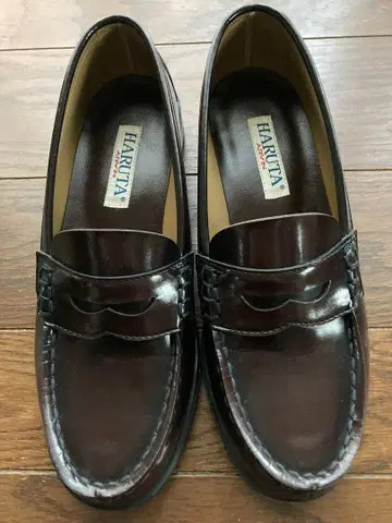 HARUTA 다크 브라운 로퍼
