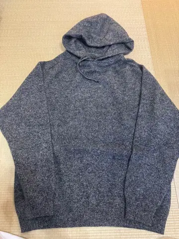 BATONER UNITED ARROWS 별주 그레이 울 후드티 사이즈 3