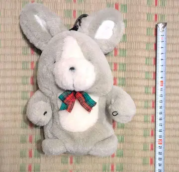 토끼 봉제 인형 파우치
