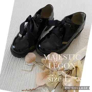 마제스틱 레곤 에나멜 로퍼 L 사이즈 24 25