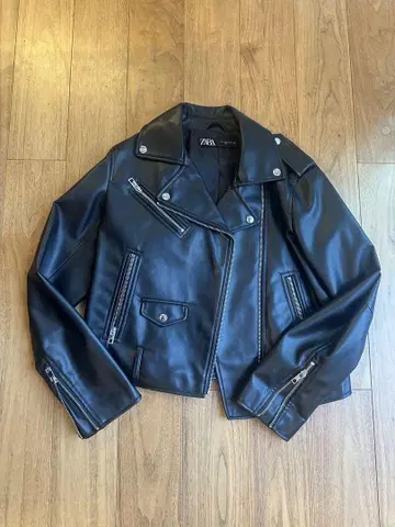 새상품급 ZARA 블랙 라이더 자켓 US L