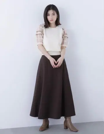 내추럴 뷰티 베이직 우리쉬카르제 시리즈 플레어 스커트