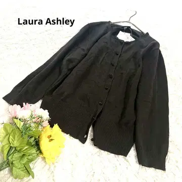로라 애슐리 [ L ] 미사용 새상품 상의 니트 가디건 긴팔 레이스