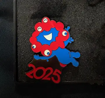 오사카 간사이 만박 미야쿠미야쿠 EXPO2025 핀 배지 니코니코 스마일