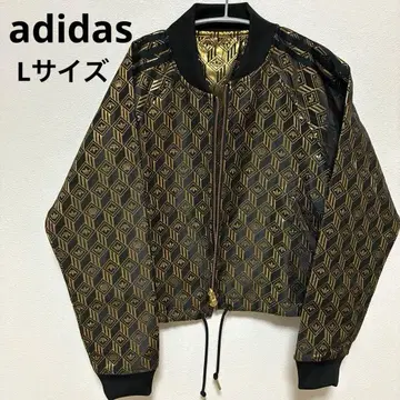 adidas 골드 LISA 착 자켓 사이즈 L 50주년 모델 Y2K