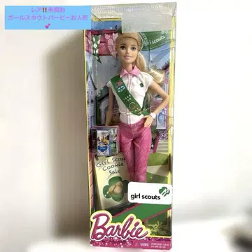 레어!! 미개봉 미국 바비 인형 걸스카우트