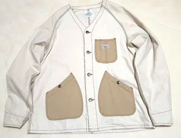 COEN SMITH'S 커버올 자켓 아이보리 X-LARGE
