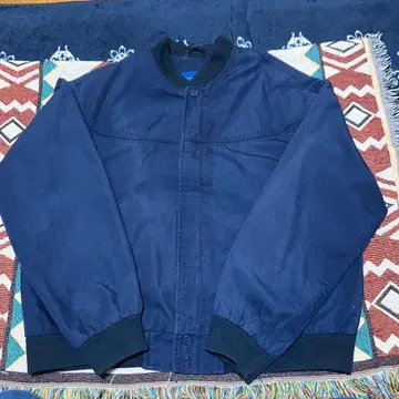 TOWNCRAFT 네이비 더비 자켓 L/G 페이드