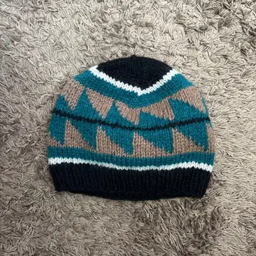 y2k 00s archive grunge 손뜨개질 니트 모자