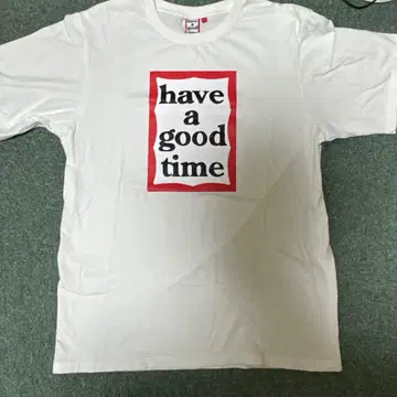 have a good time 티셔츠 L 사이즈 화이트