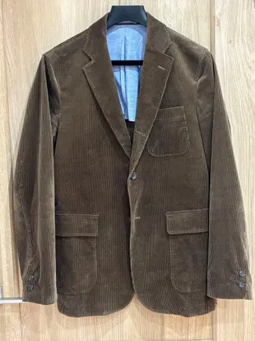 BEAMS PLUS 코듀로이 3B 자켓 브라운