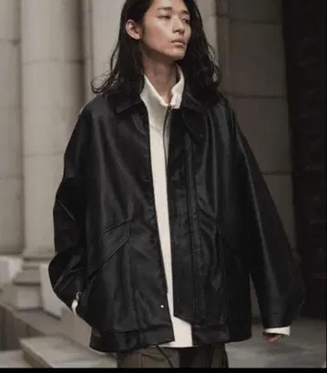 WYM ARTIFICIAL GRAIN MILITARY BLOUSON