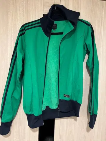 adidas 저지 그린/네이비 2XS