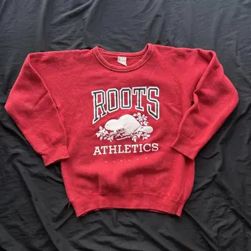 70s ROFTS 빈티지 맨투맨 래글런 맨투맨 짧은 기장