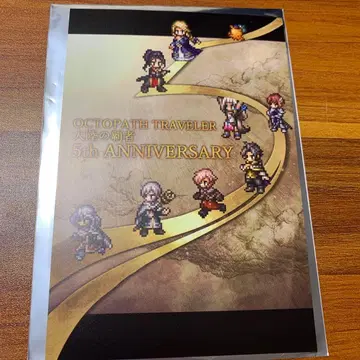 옥토패스 트래블러 대륙의 패자 5주년 파세라 엽서 집합 옥토라2
