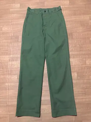 mhl 23aw 팬츠 올리브 M