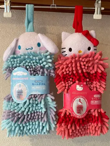 산리오 시나모롤과 키티 모달 타월