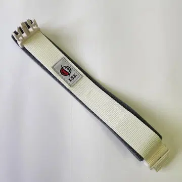 I.S.F. 시계 벨트 화이트 그레이