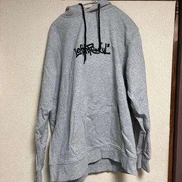 레어 leflah 로고 자수 후드티