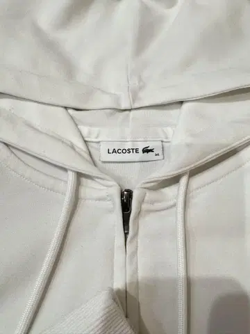 LACOSTE COOL MAX 집업 스웨트 후드티