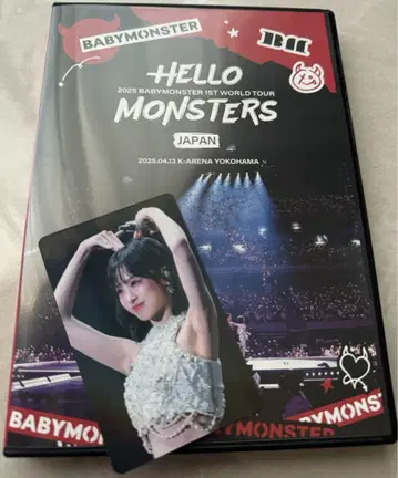 BABYMONSTER DVD Blu-ray + 아현 트레이딩 카드 봉입