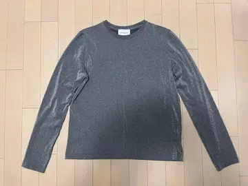 UNITED ARROWS 라메 롱 슬리브 티셔츠