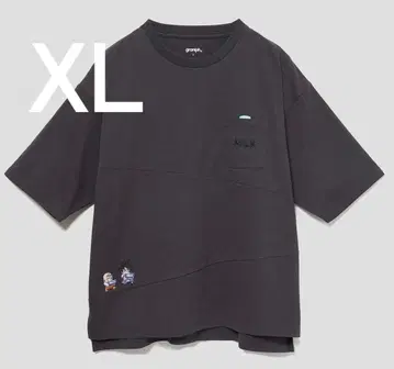 XL 사이즈 드래곤볼 [수행] T셔츠 그라니프 흑먹색