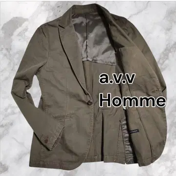 a.v.v Homme 아베베 옴 헤링본 테일러드 자켓
