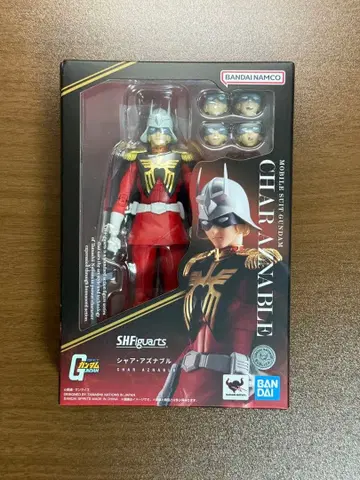 미사용 새상품 S.H.Figuarts 샤아 아즈나블