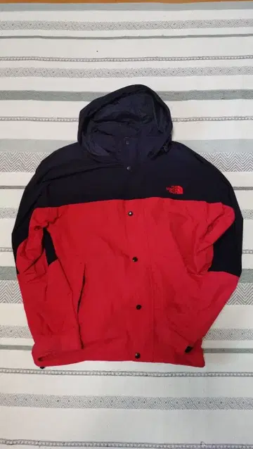 THE NORTH FACE 마운틴 후드티 L 빨간색/블랙