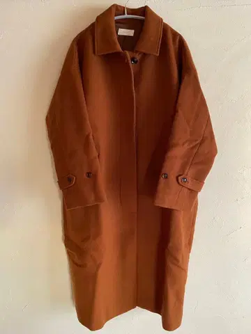 kagure 브라운 발마칸 코트 어반 리서치 롱 코트