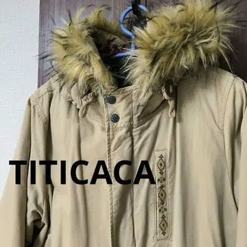 TITICACA 모즈 코트 베이지