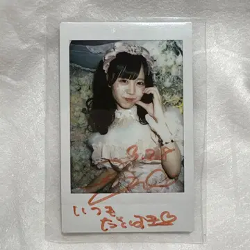 iLiFE! 후쿠마루 우사 댓글 있음 폴라로이드 3/28 생일 축하회